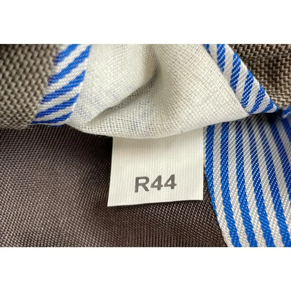 Tommy Hilfiger Blazer‎ Mens 44R Hopsack 100% Wool 2-Button Single Breast Lined